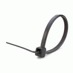 CABLE TIES 290MM, BLACK 100PK