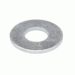 M10 ZINC WASHER ROUND, 100PK